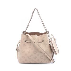 Louis Vuitton Bella Mahina Gale Leather Handbag Beige
